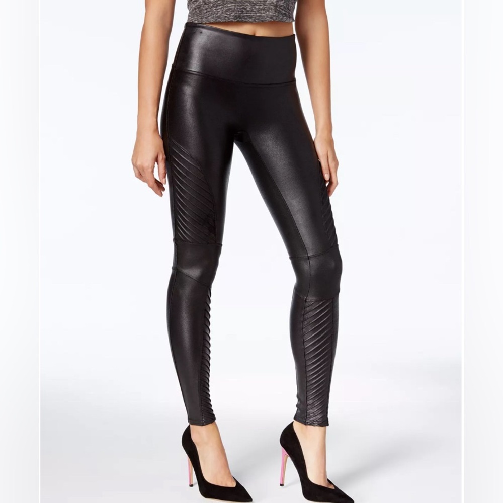 ✨Closet Clear Out✨ SPANX Black Faux Leather Leggings